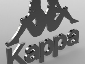 kappa logo 3Dモデル