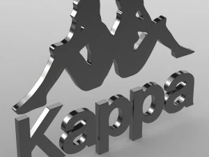 kappa logo 3D Model
