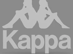 kappa logo 3D Model