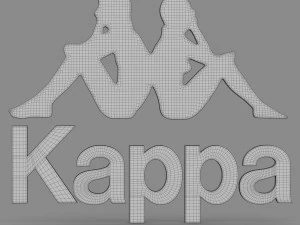 kappa logo 3D Model