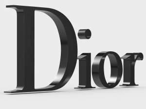 dior logo 2 3D Model