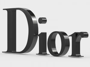 dior logo 2 3D Model