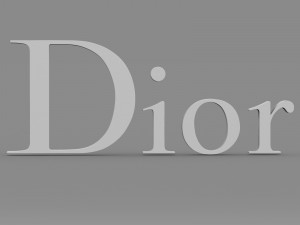 dior logo 2 3D Model