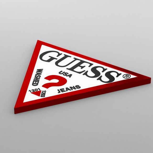 Guess logo shop