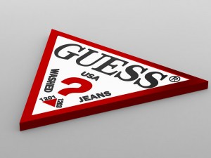 guess logo 3D Модель