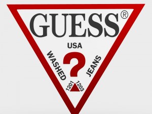 guess logo Modello 3D