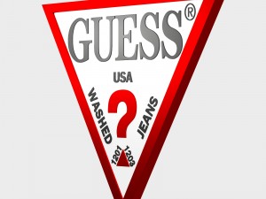 guess logo Modello 3D