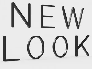 new look logo 2 3D Model