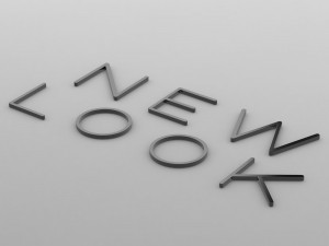new look logo 2 3D Model