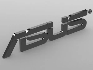 logo asus Modello 3D