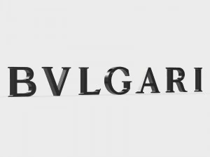bulgari logo 3D Model