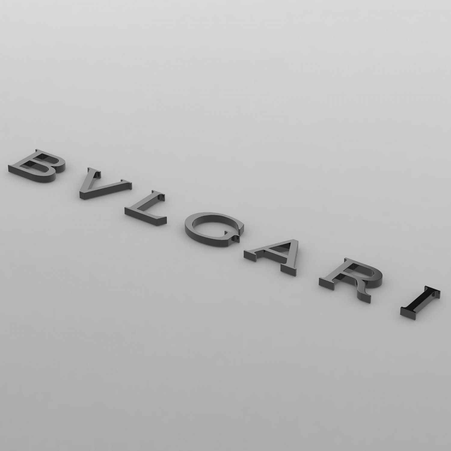 bulgari logo 3D Model in Jewellery 3DExport