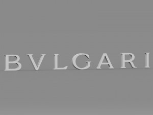 bulgari logo 3D मॉडल