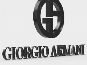giorgio armani logo 3D मॉडल