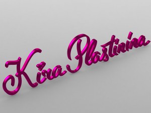 kira plastinina logo 3D Model