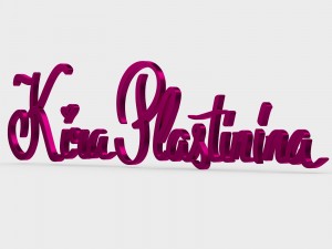 kira plastinina logo 3D Model