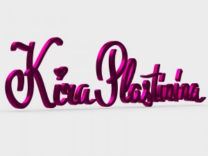 kira plastinina logo 3D Model