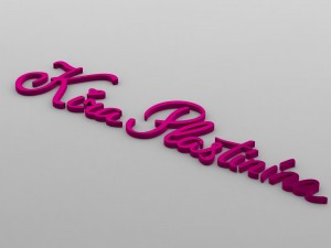kira plastinina logo 3D Model