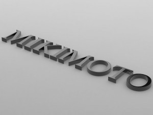 mikimoto logo 3D Model