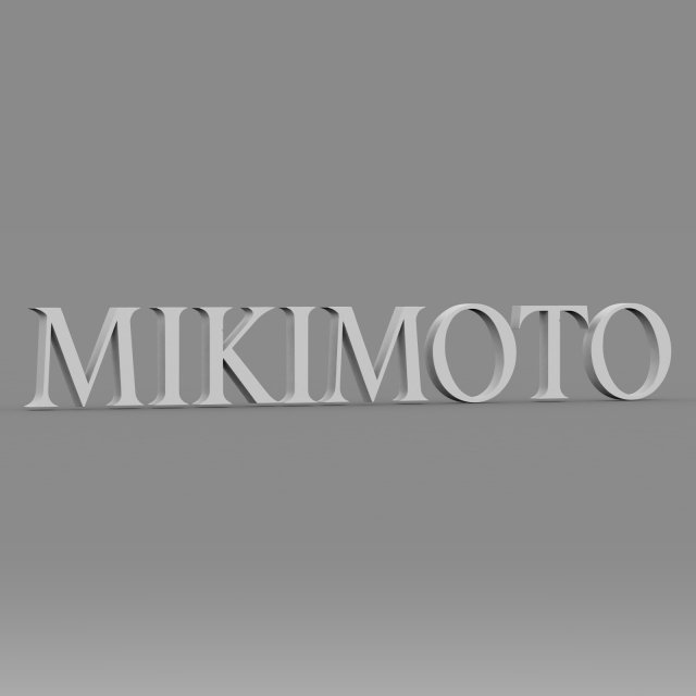 Mikimoto logo top