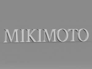 mikimoto logo 3D Model