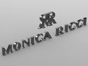 monica ricci logo 3D Model