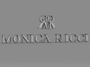 monica ricci logo 3D Model