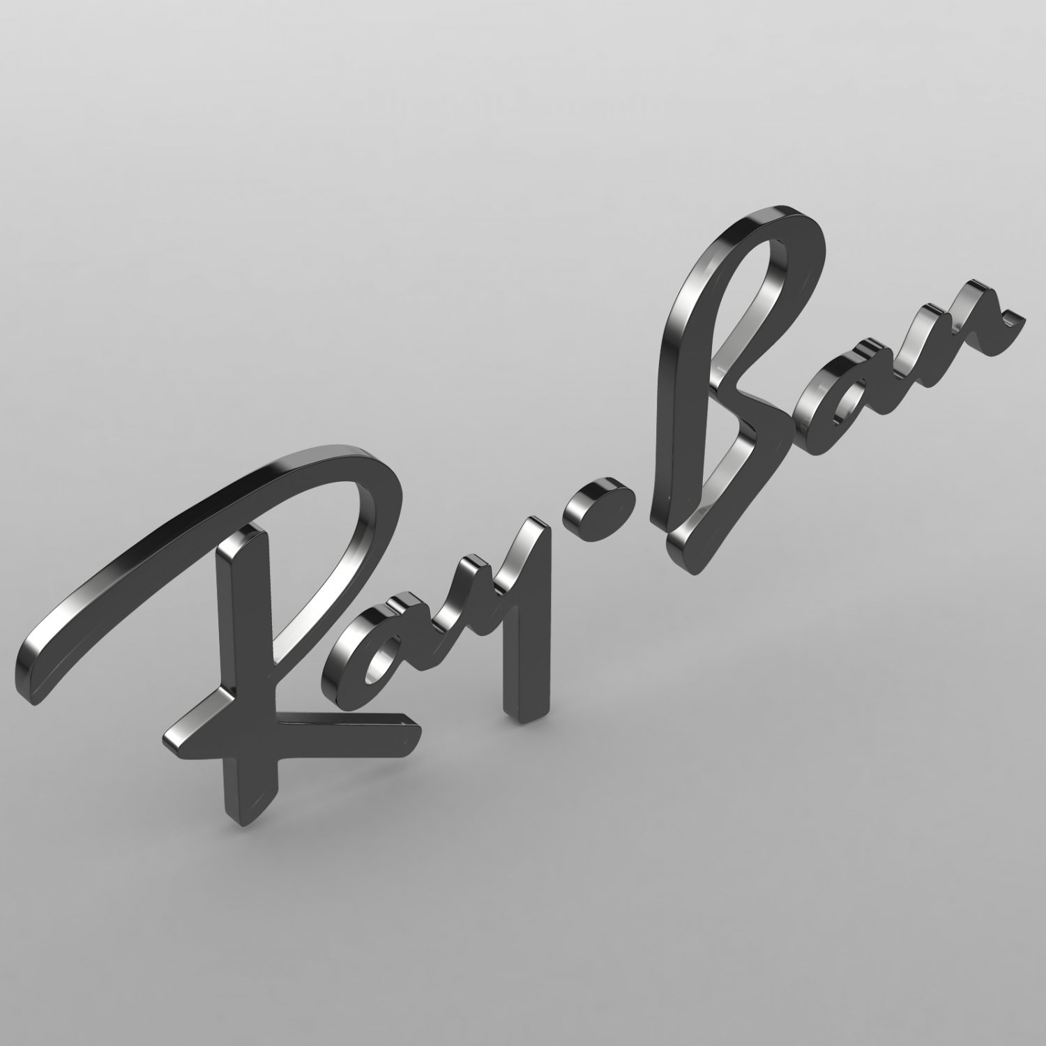 ray ban logo white png