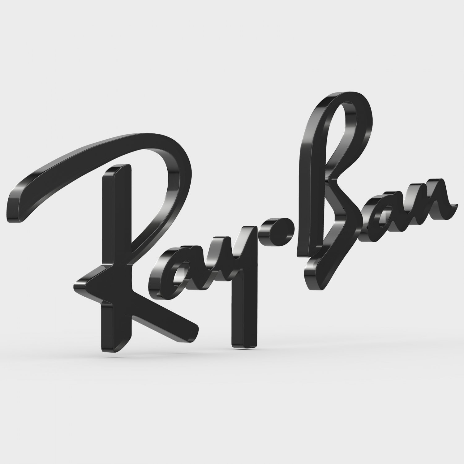Ray Ban Logo 3d Model In Other 3dexport