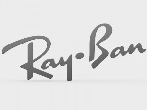 ray ban logo 3D Model