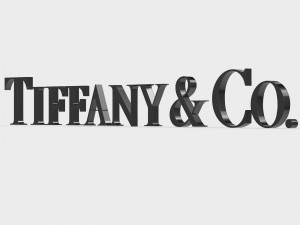 tiffany logo 3D 모델