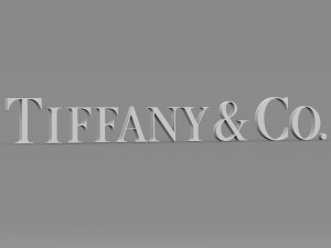 tiffany logo 3D 모델