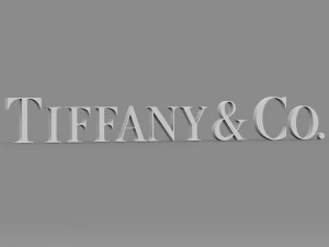 tiffany logo 3D Model