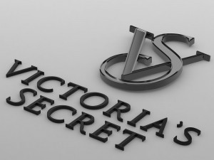 victorias secret logo Modelo 3D