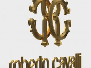 roberto cavalli logo 3D Model