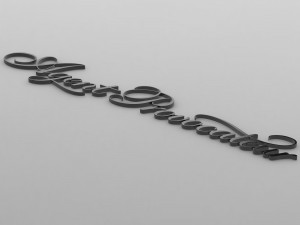 agent provocateur logo 3D Модель
