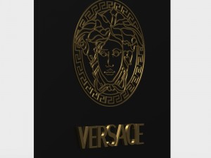 versace logo 2 3Dモデル