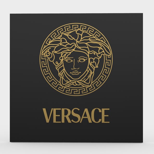 versace logo 2 3D Model in Clothing 3DExport
