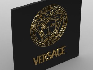versace logo 2 3Dモデル