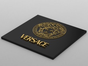 versace logo 2 3Dモデル