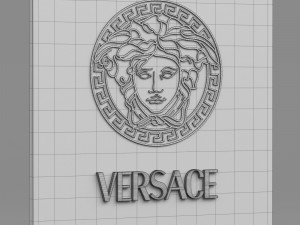 versace logo 2 3Dモデル