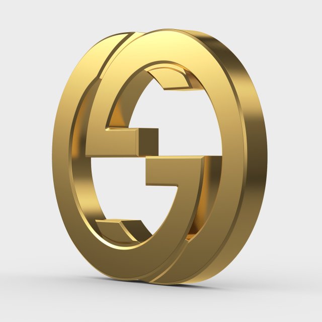 gucci new logo 3D Model in Clothing 3DExport