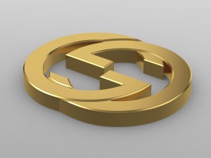 gucci new logo 3D Model