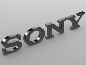 sony logo 2 3Dモデル