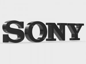 Sony-logo 2 3D Model