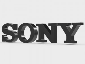sony logo 2 3D 模型