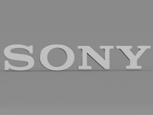 sony logo 2 3D 模型