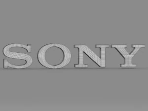 Sony-logo 2 3D Model