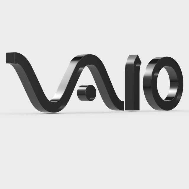 sony logo 3D Model .c4d .max .obj .3ds .fbx .stl .blend 