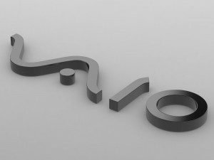 sony logo 3D Model